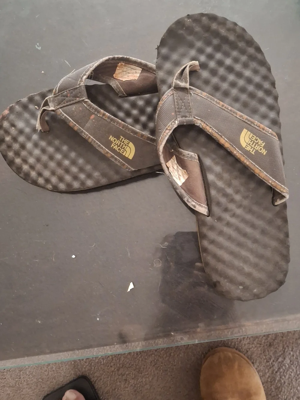 The North Face Brown Flip Flop Sandals
